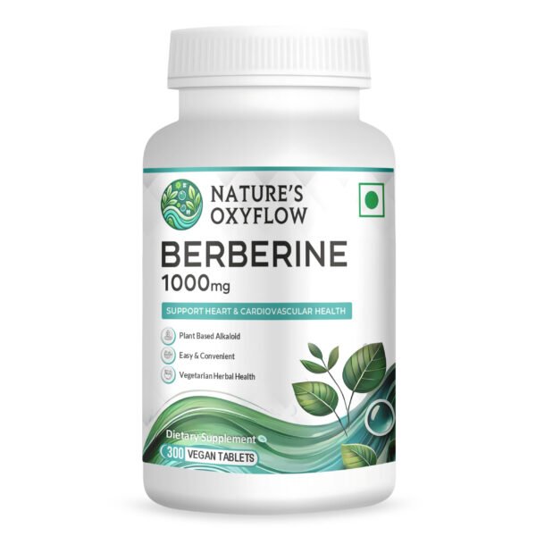 Berberine 1000mg Tablet (Support Heart & cardiovascular health)