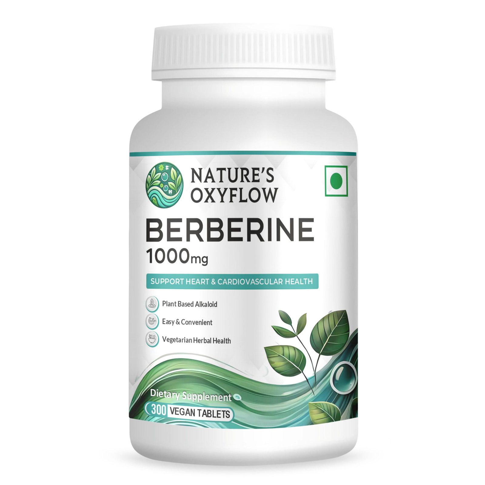 Berberine 1000mg Tablet (Support Heart & cardiovascular health)