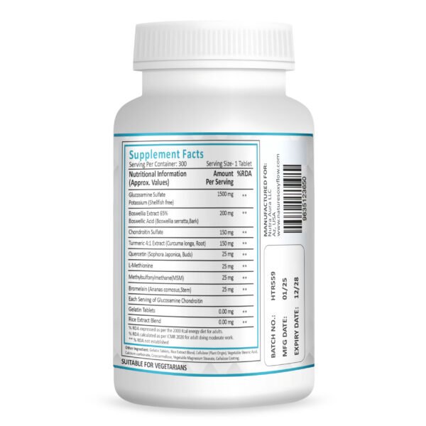 Glucosamine Chondroitin Turmeric & MSM - Image 2